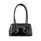 Women's Niche Texture Red For Simple Fashion Shiny Patent Armpit Bags