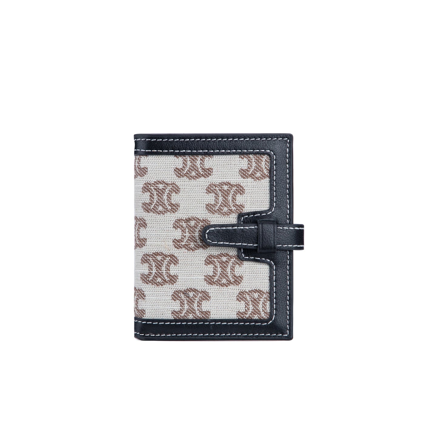 Women's First Layer Cowhide Short Textured Folding Ladies Wallets