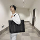 Women's & Men's & Trendy Cool Large Capacity Working Style Handbags