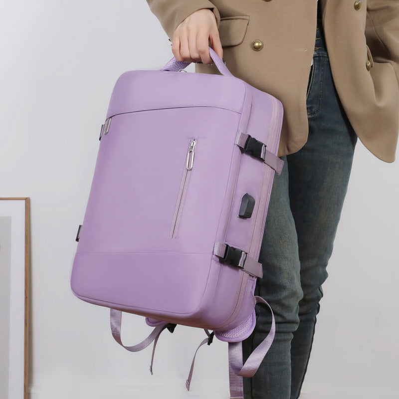 Women's & Men's & Large Capacity Multifunctional Short Business Backpacks