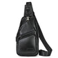 Men's Leather First Layer Trendy Large Capacity Men's Chest Bags