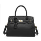 Women's Textured Portable Platinum Korean Style Large Tote Bags