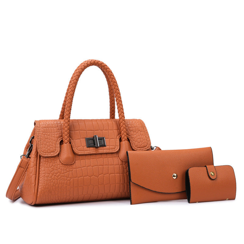 Women's Trendy Match Sets Portable Mother Shoulder Bags