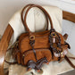 Popular Female Large Capacity Versatile Frosted Shoulder Bags