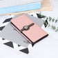 Layer Cowhide Long Fashion Fold Large Ladies Wallets