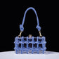 Storage Box Banquet Handcraft Braiding Rope Small Square Bags