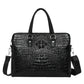 Men's High Quality Top Layer Cowhide Leather Large Men's Briefcases