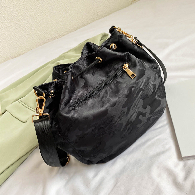 Women's High Textured Nylon Fashion Quality Shoulder Bags