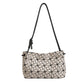 Women's High Quality Rhombus Geometric Underarm Drawstring Bags