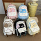 Junior High Female Simple Senior Distribution Backpacks