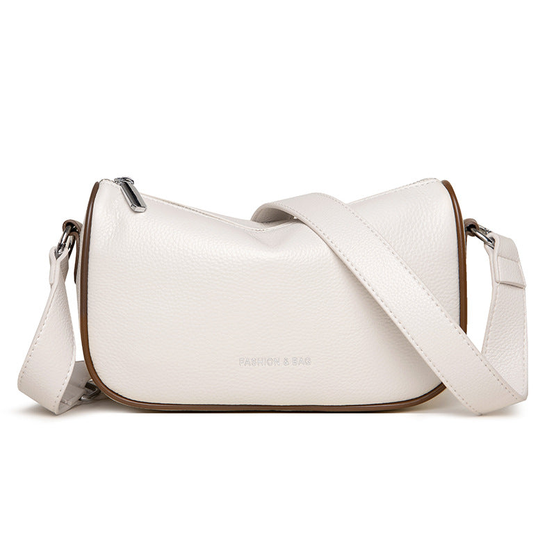 Women's Leather Trendy Fashion Soft Top Layer Shoulder Bags