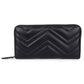 Women's Sheepskin Korean Rhombus Long Clutch Mobile Ladies Wallets
