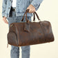 Men's Leather First Layer Cowhide Large Capacity Travel Bags