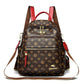 Women's Kangaroo Soft Leather Mummy Large Capacity Backpacks