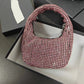 Super Rhinestone Sier Fashion Dinner Wedding Handbags