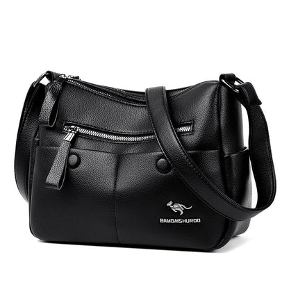 Women's Mother Simple Versatile Large Capacity Soft Crossbody Bags