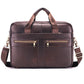 First Layer Cowhide Male Computer Leather Handbags