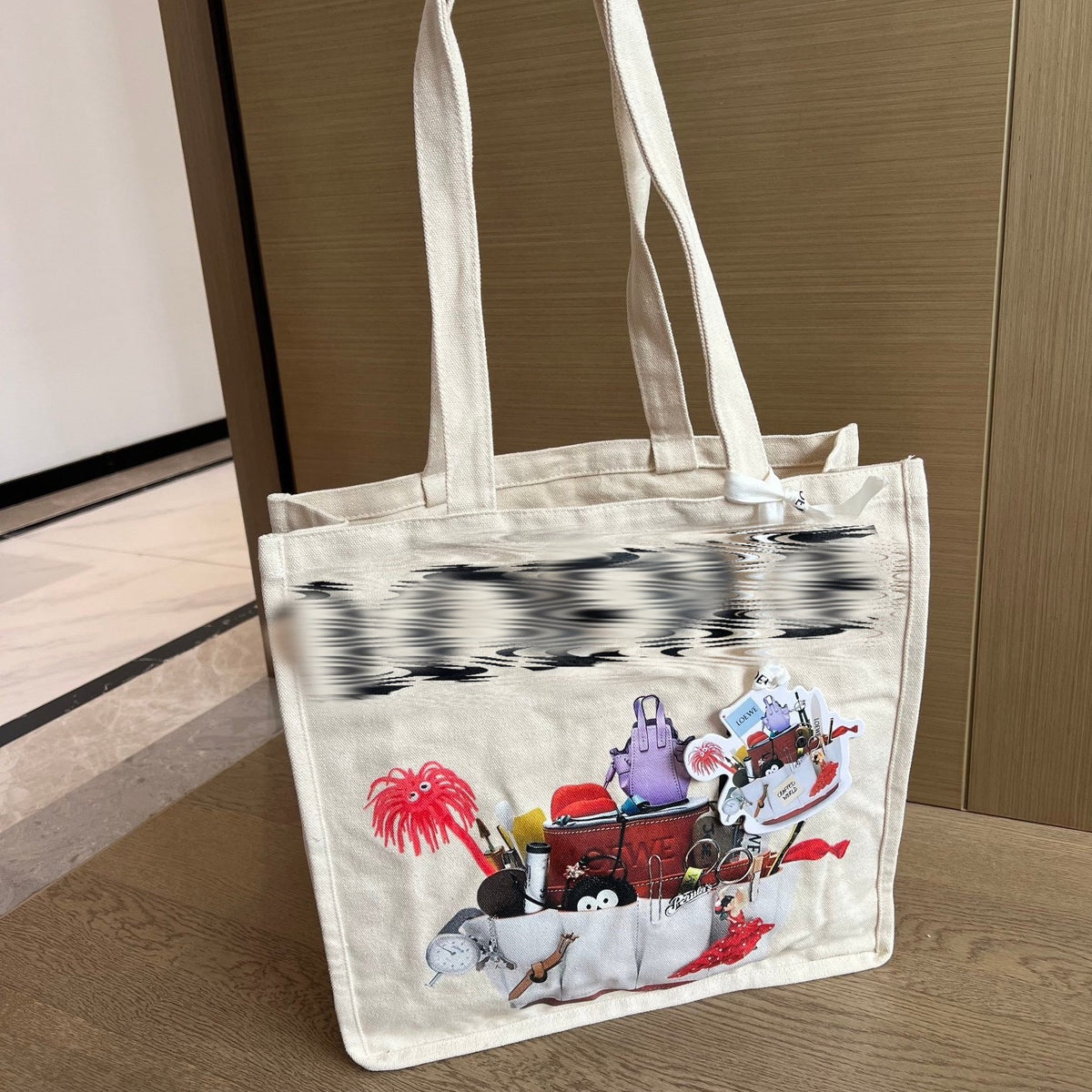 Exhibition Gift Canvas Leisure Easy Matching Tote Bags