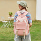 Female Fresh Sweet Cute Thermal Transfer Middle School Students' Schoolbags
