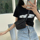 Women's Oxford Cloth Envelope Simple Trendy Wide Crossbody Bags
