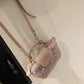 Women's Cowhide Dumpling Portable Genuine Leather Cute Crossbody Bags