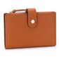 Women's Large Capacity Multiple Slots Short Cattlehide Ladies Wallets