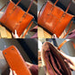 Women's Big Genuine Leather Fashionable Large Capacity Shoulder Bags