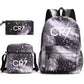 Pencil Three-piece Canvas Large Capacity Leisure Shoulder Bags