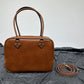 Women's First Layer Cowhide Leather Feather Retro Handbags
