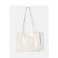 Women's Patent Leather Underarm Simple Commute Large Shoulder Bags