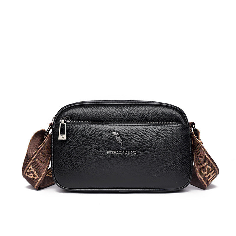 Women's Genuine Leather High-grade Niche Korean Style Trendy Crossbody Bags