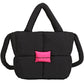Women's Large Capacity Commuter Quilted Down Underarm Crossbody Bags