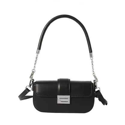 Women's Korean Fashion High Sense Underarm Chain Small Square Bags
