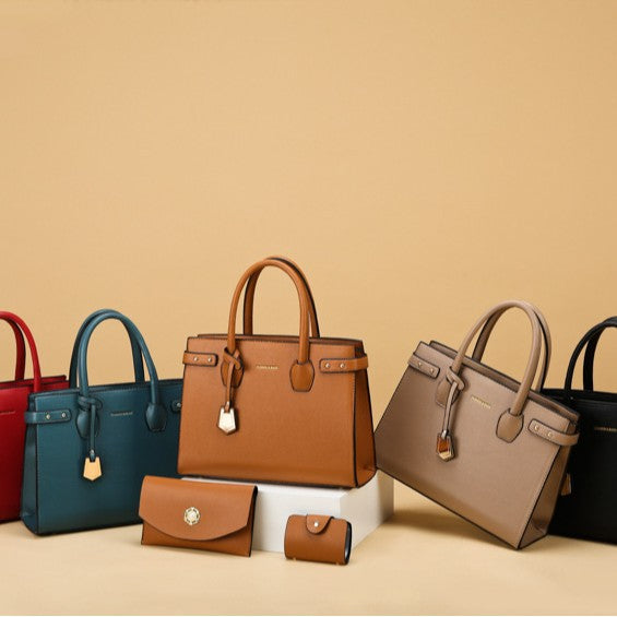 Women's Trendy Portable Fashionable Large Capacity Bride Handbags