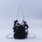 Women's Shiny Metal Scale Sequin Hand-woven Banquet Crossbody Bags