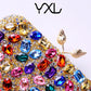 Color Resin Drill Dress Garment Popular Advanced Evening Bags
