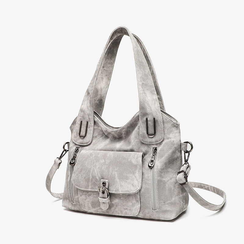 Women's Fashion Minimalist Large Capacity Portable Retro Crossbody Bags