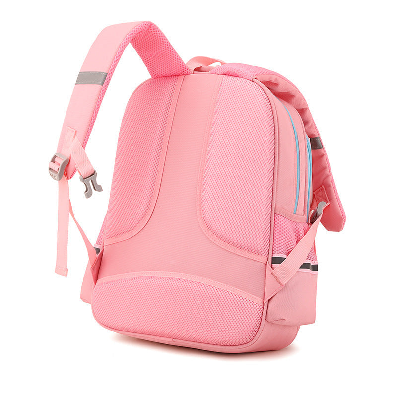 Children's Primary Grade Lightweight Burden Alleviation Spine Elementary School Students' Schoolbags