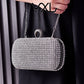 Women's Rhinestone Sier Big Diamond Party Noble Evening Bags