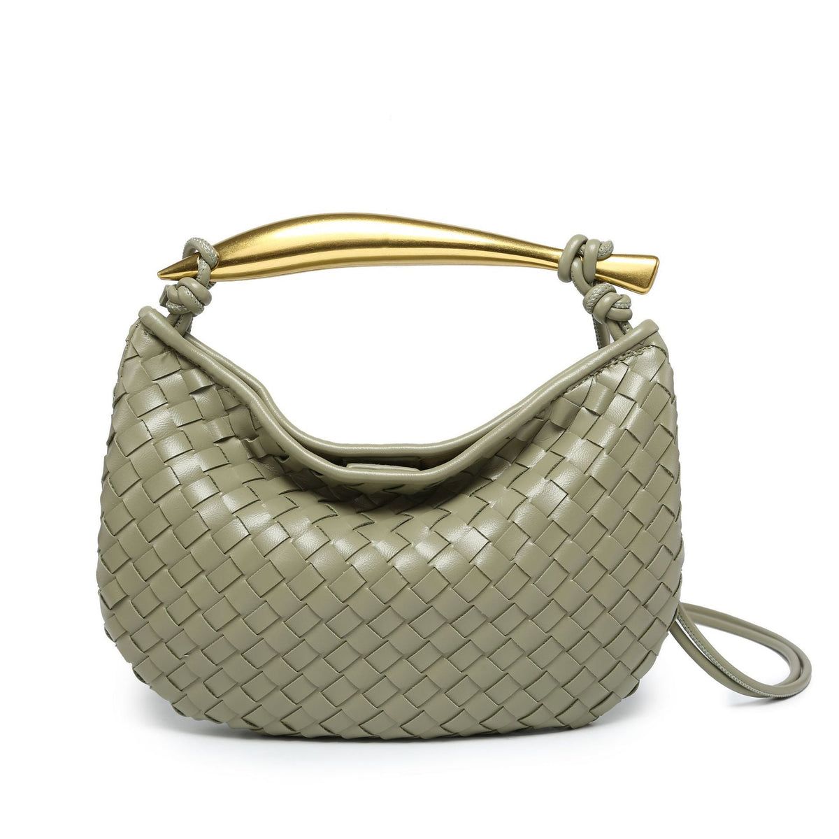 Comfortable Fashion Woven Sardine Hand Dumpling Handbags
