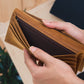 For Long Crazy Horse Leather Cowhide Men's Wallets