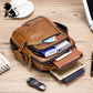 Men's Cowhide Genuine Leather Fashion Large Capacity Men's Shoulder Bags