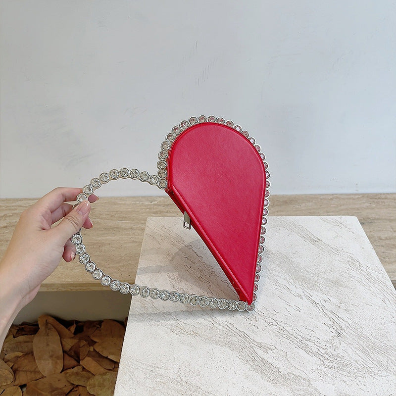Women's Graceful Dinner Love Clutch Party Evening Bags