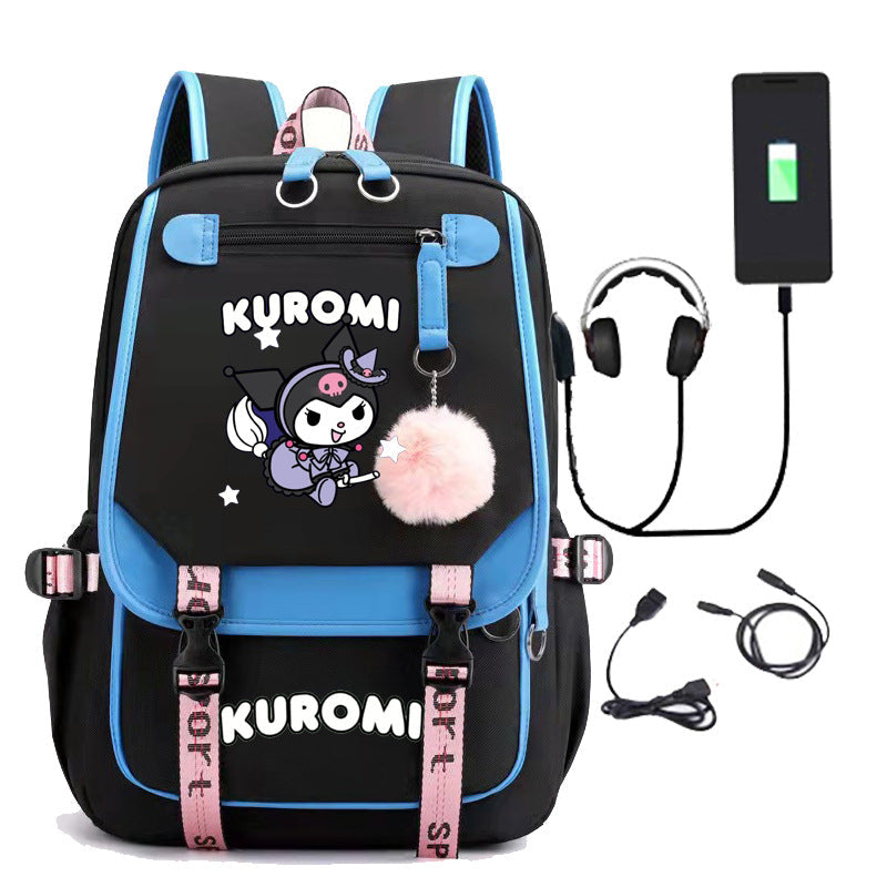Junior High Boys Primary Large Capacity Middle School Students' Schoolbags