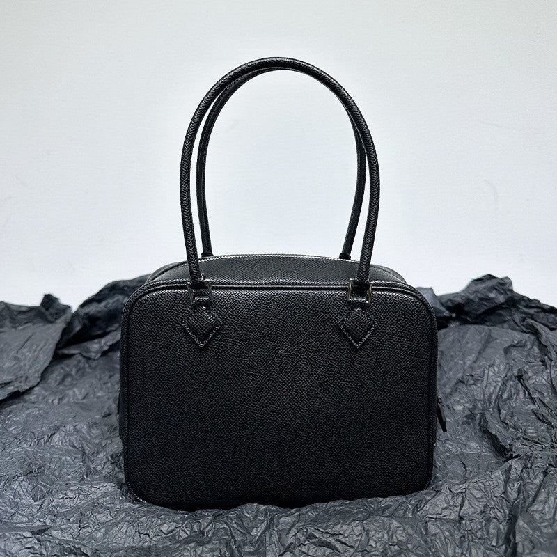 Women's First Layer Cowhide Leather Feather Retro Handbags