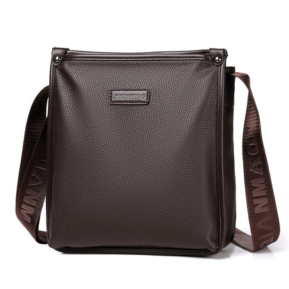 Men's Vertical Fashion Large Capacity Simple Men's Messenger Bags