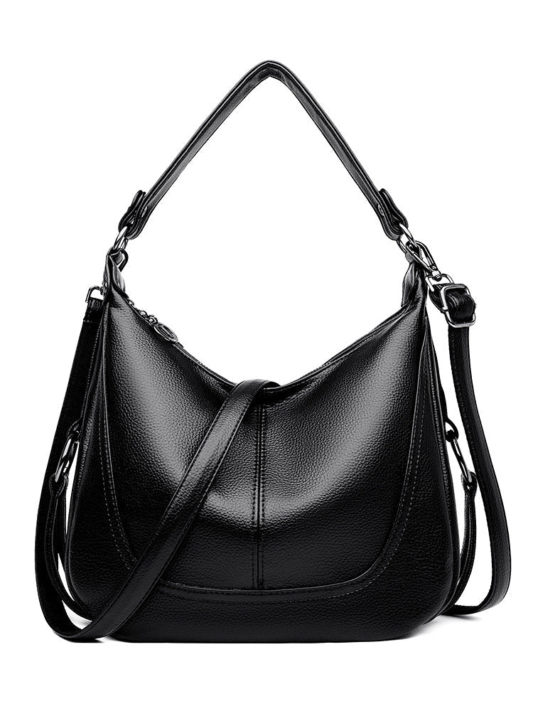 Women's High-grade Large Capacity Soft Leather Crossbody Bags