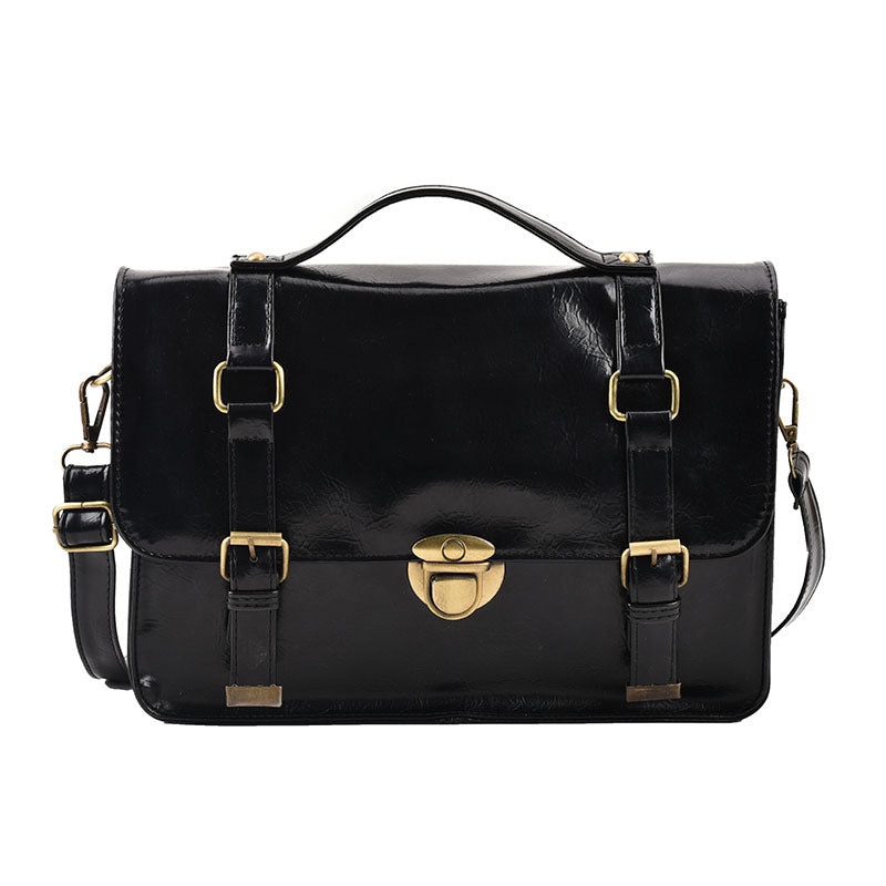 Women's Retro Korean Preppy Style Uniform Handbags