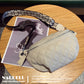 Female Cowhide Leather Wide Strap Niche Waist Packs