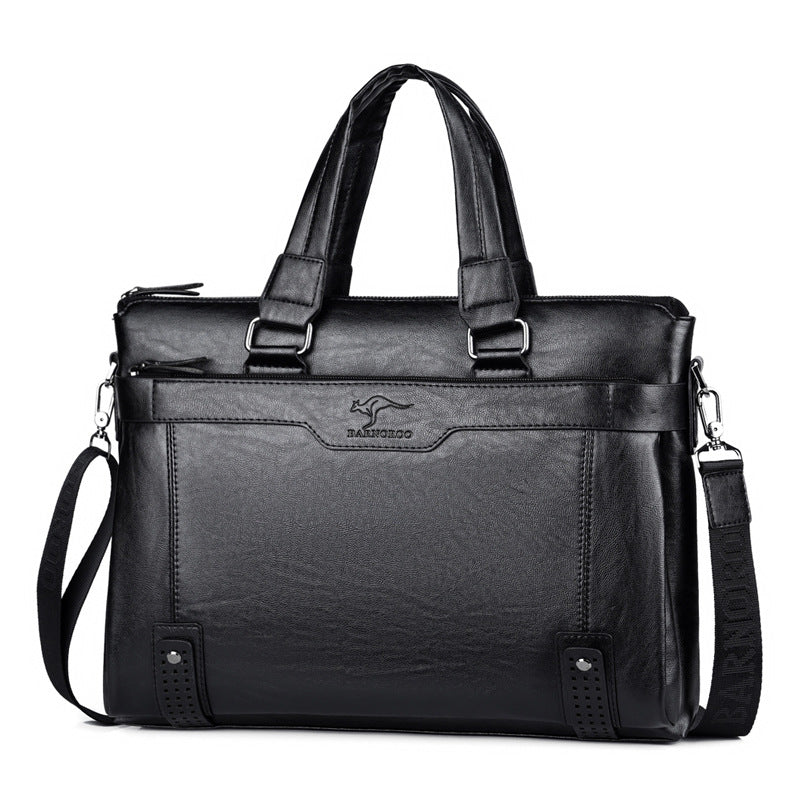 Trendy New Men's Fashion Soft Portable Men's Handbags